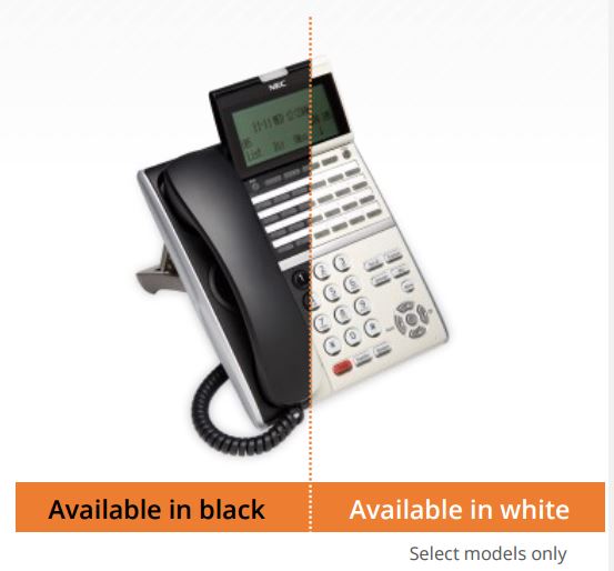 NEC DT430 DT830 White and Black handsets